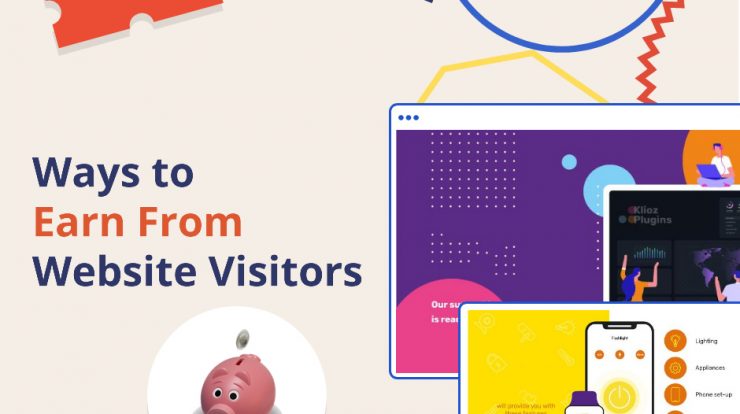 ways to earn from website visitors
