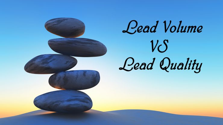 lead volume lead quality